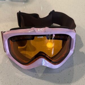 Anon Pink Ski Goggles